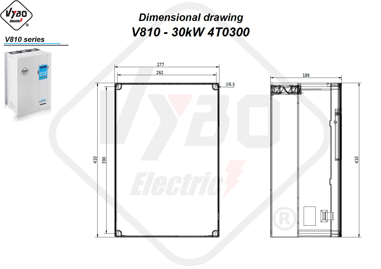 Maßzeichnung V810 4T0300