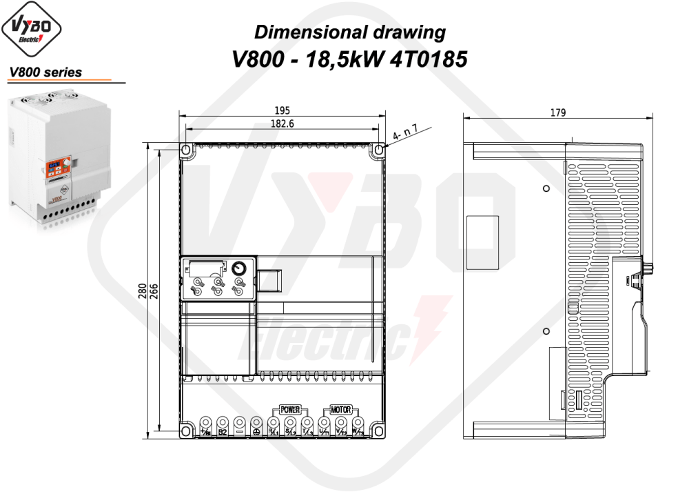 Maßzeichnung V800 4T0185